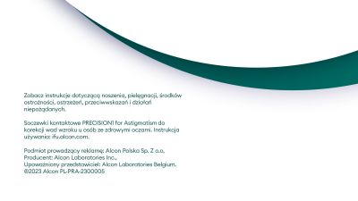 PRECISION1 for ASTIGMATISM